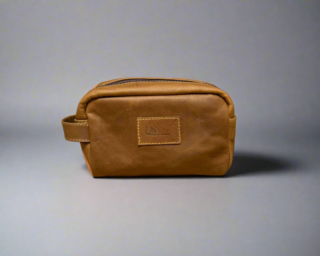 Toiletry Bag - Light Brown