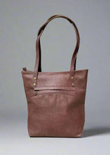 Load image into Gallery viewer, CasaBella Tote Bag - Matt Dark Brown
