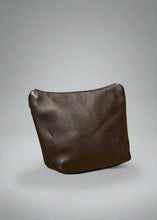 Load image into Gallery viewer, Make-Up Bag - Matt Dark Brown
