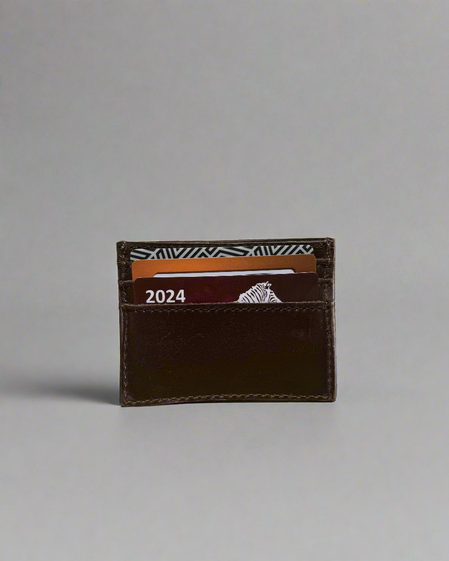 Card Holder - Chocolate Brown