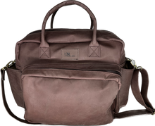 Load image into Gallery viewer, Mary Poppins Nappy Bag - Dark Brown
