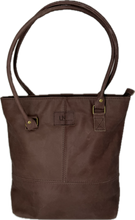 Load image into Gallery viewer, The Shopper Bag - Dark Brown
