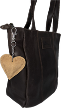 Load image into Gallery viewer, Heart Key Chain / Bag Accessory - Matt Light Brown
