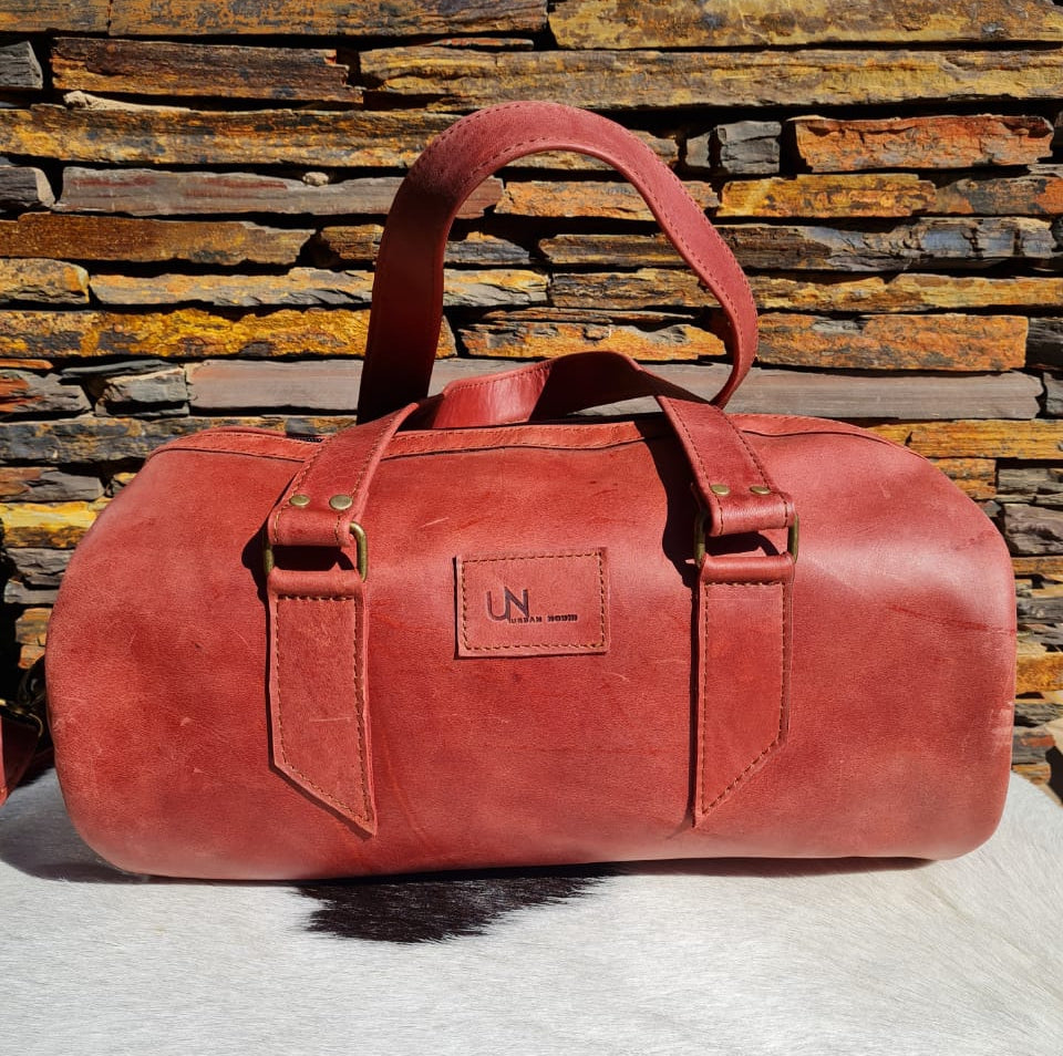 Mini Travel / Sport Bag - Cherry Red